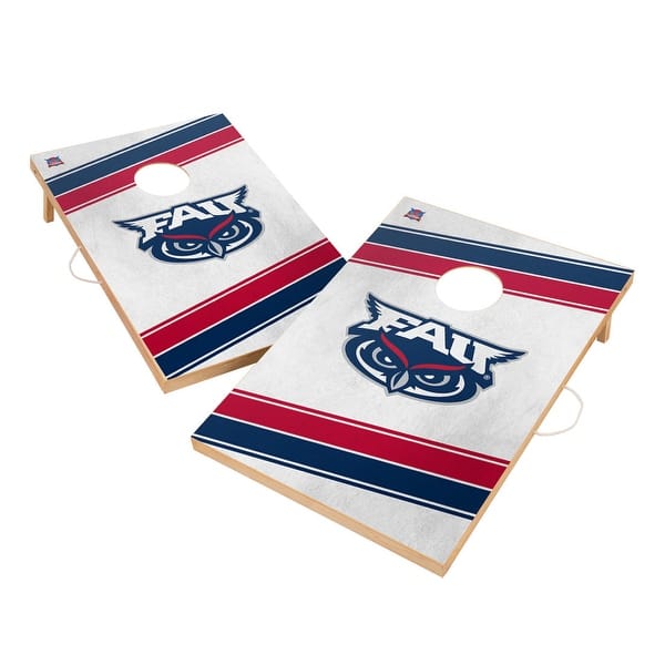 slide 2 of 5, Florida Atlantic University FAU Owls Regulation 2x4 Cornhole Set