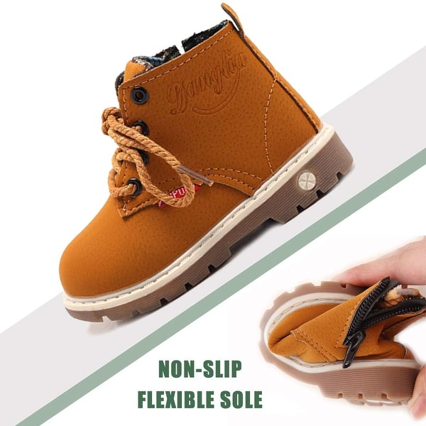 boys slip on boots