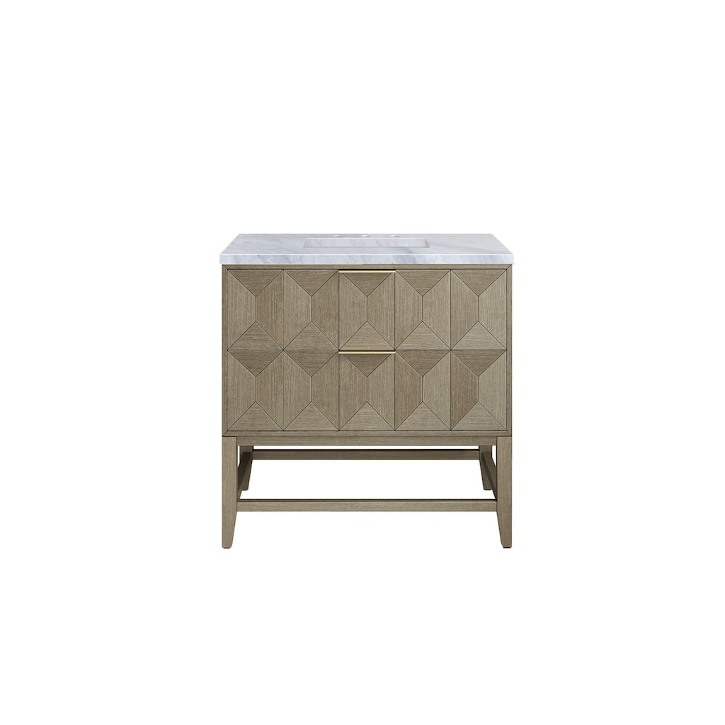 James Martin Vanities D100-V36-3CAR Emmeline 36" Free Standing Single