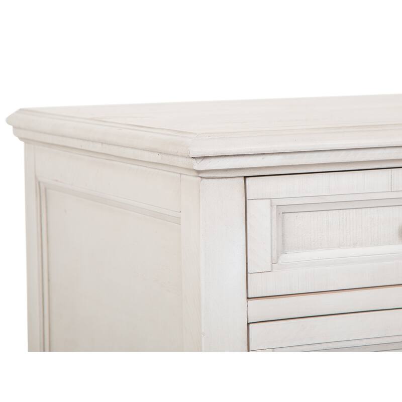 Magnussen Home Bronwyn Alabaster Desk With Hutch