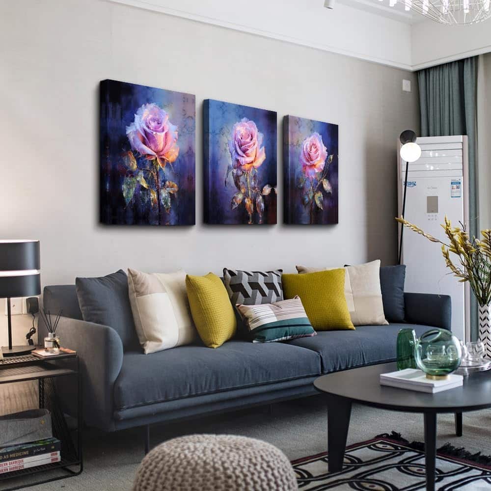 Wall Decorations Rose Flowers Vintage Posters Minimalist Aesthetic