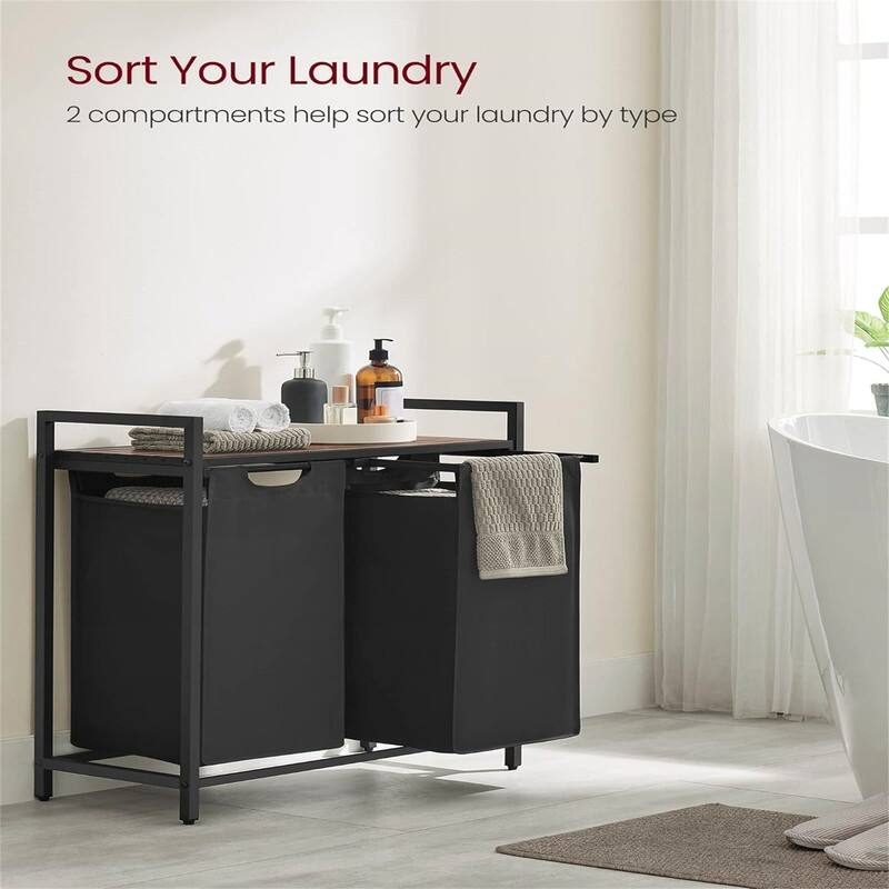 Laundry Basket - 28.8"L x 13"W x 28.4"H