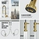 preview thumbnail 119 of 122, VIGO Edison 19" H Single Handle Pull-Down Sprayer Kitchen Faucet Set with Touchless Sensor