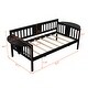 preview thumbnail 25 of 28, Roomfitters Twin Size Daybed with Sturdy Wood Slat Support, Stylish and Functional Design for Compact Spaces