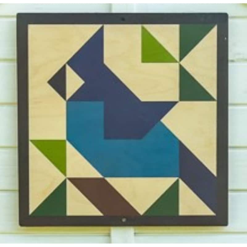 Zylina Greenhouse & Garden Art - Blue Jay Quilt