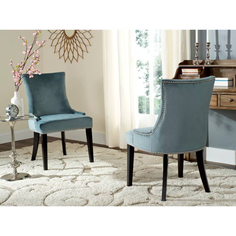 SAFAVIEH Lester Dining Chair (Set of 2) - 24"W x 25"D x 39"H