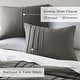 preview thumbnail 6 of 8, Chelsea Square Evans Pinch Pleated Soft Washed Boho Comforter Set