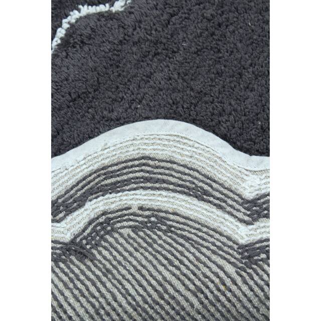 Home Weavers Allure Collection Absorbent Cotton, Machine Washable and Dry Bath Rugs