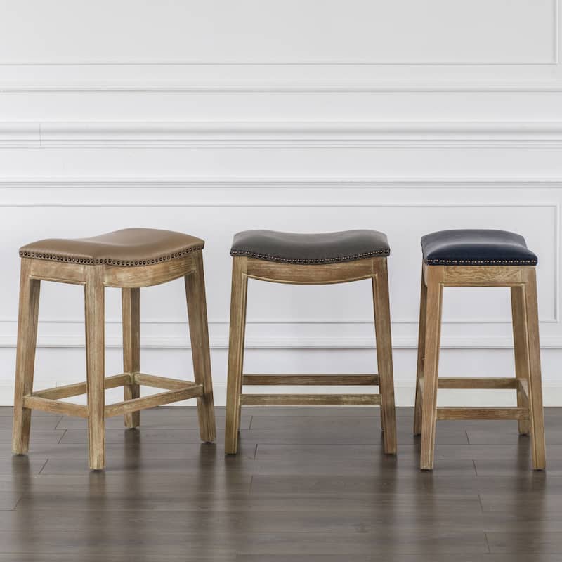 NPD Furniture Elmo Bonded Leather Counter Stool