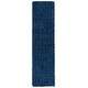 preview thumbnail 95 of 187, SAFAVIEH California Premium Shag Izat 2-inch Thick Area Rug 2'3" x 9' Runner - Navy - Runner