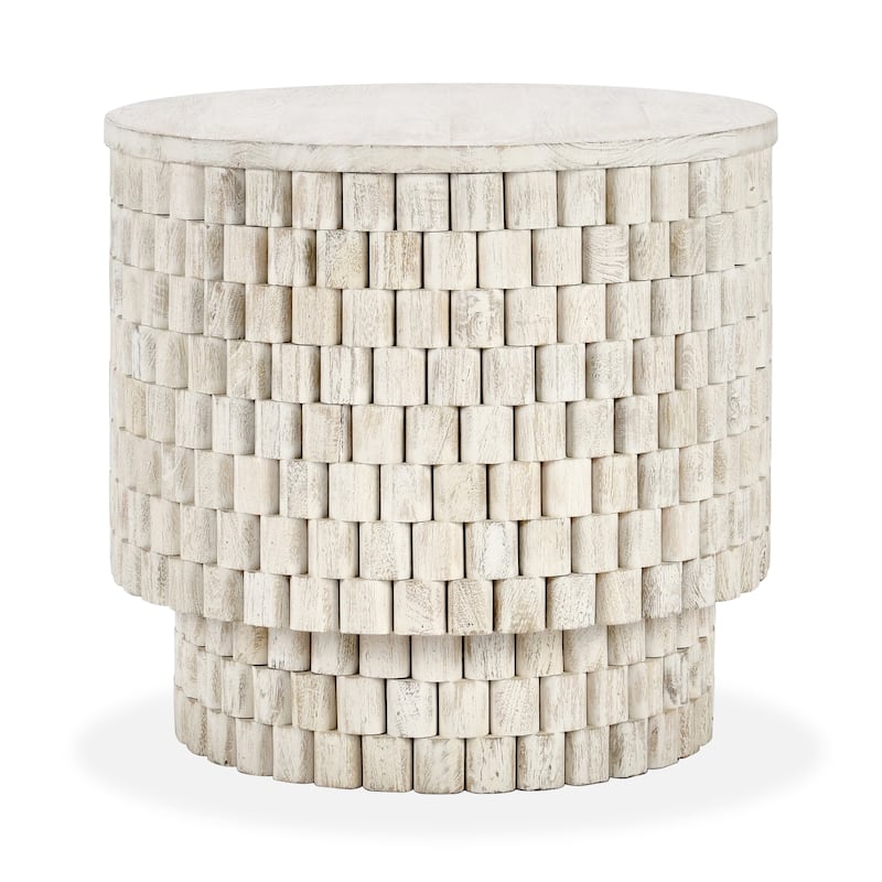 Classic Home Norwood 25" Round End Table - 25Wx25Dx23H