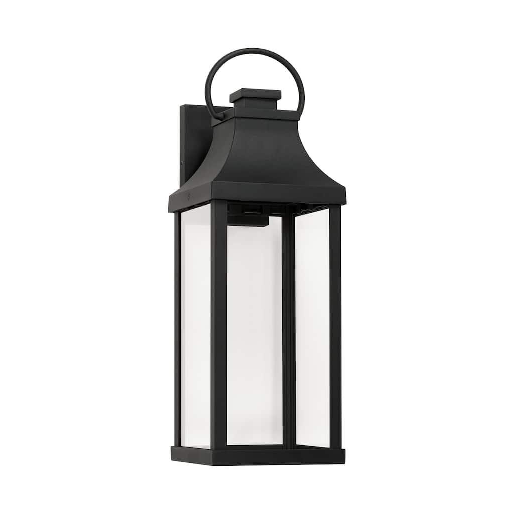 Bradford Outdoor 1-light Medium LED Wall Lantern w/ Clear Glass
