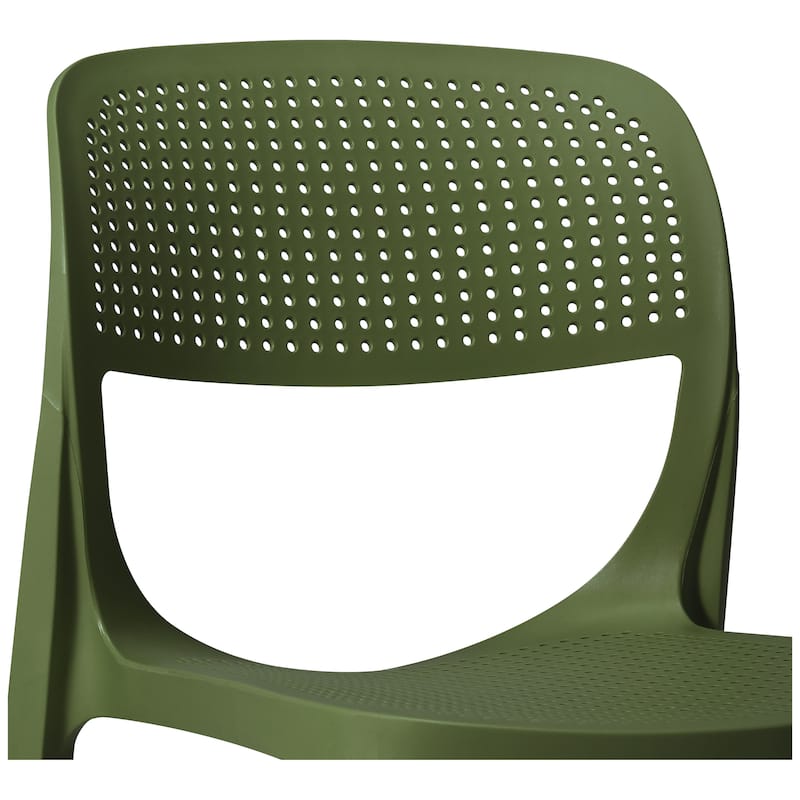 Frond and Form Outdoor Stacking Dining Side Chair (Set of 2)