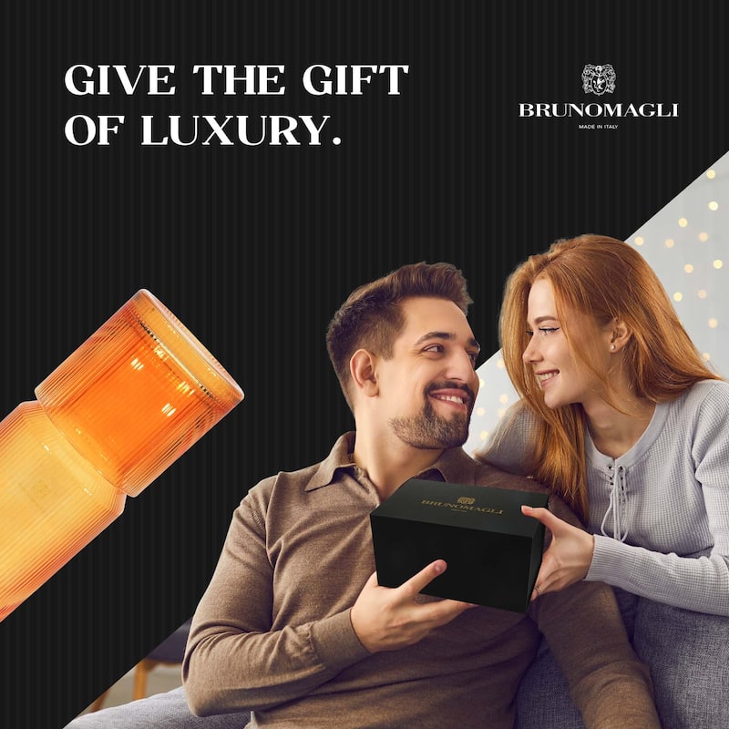 Bruno Magli Ribbed Carafe with Tumbler Lid - 28 oz