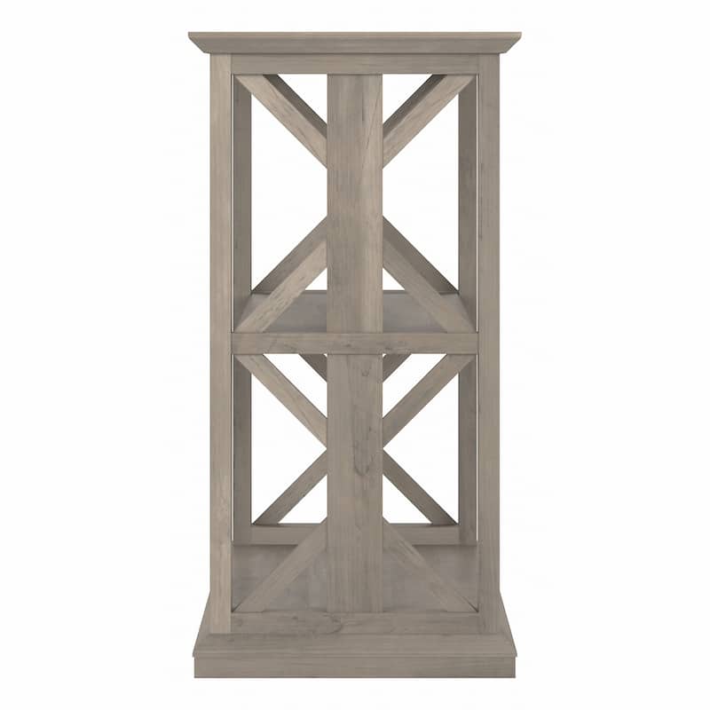 Homestead Console Table with Shelves by Bush Furniture