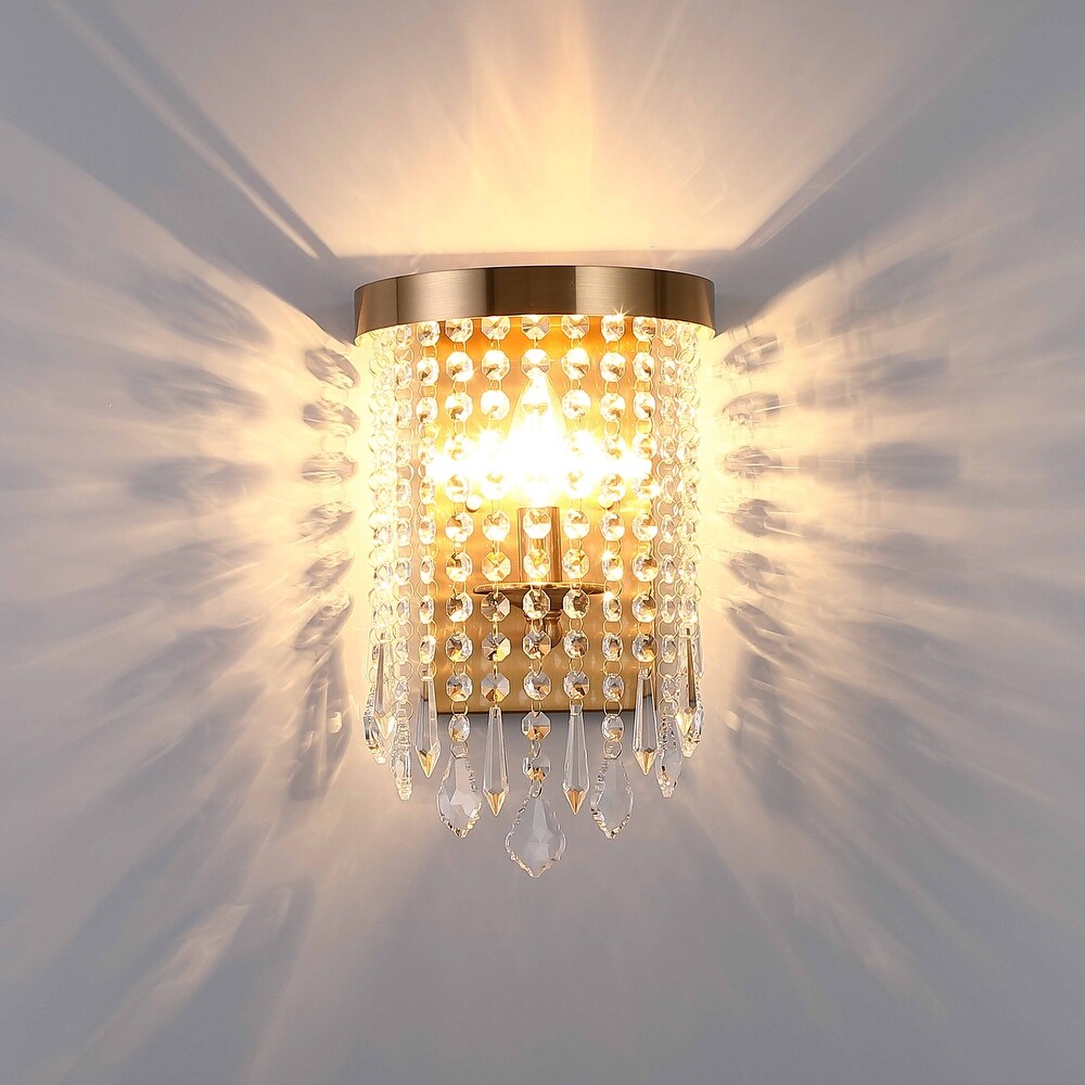 3W LED Wall Light Clear Crystal Wall Lamp Hallway Bracket Wall Sconces New WL190 