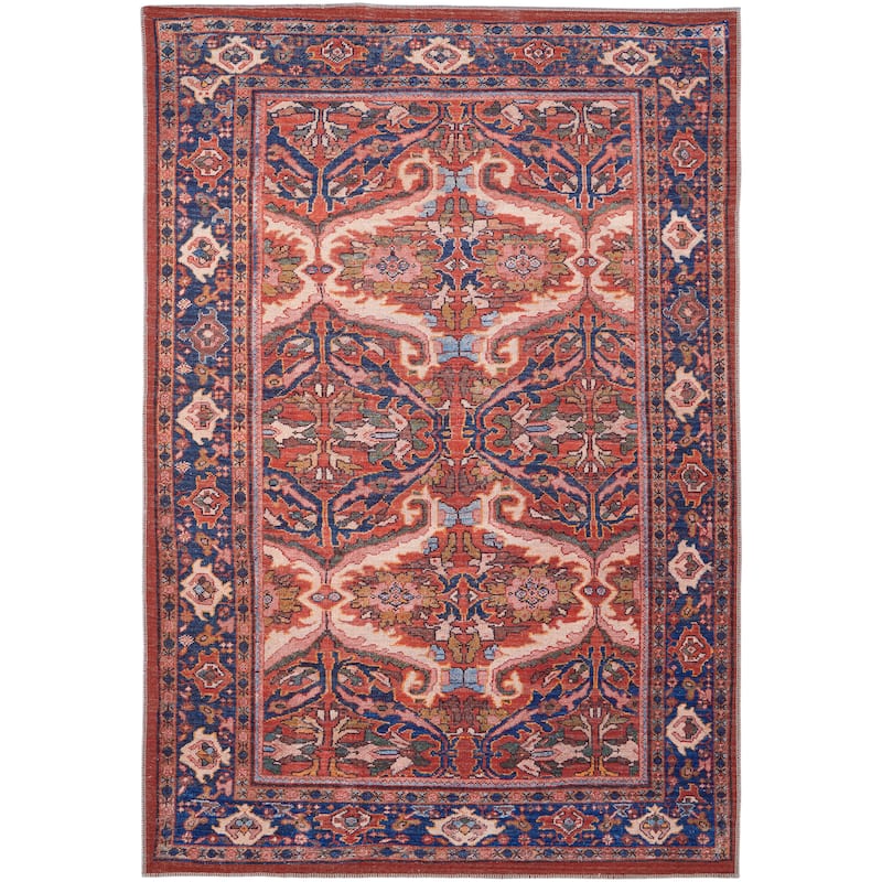 Birchlawn Power Loomed Oriental Area Rug - 5'-3" x 7'-6"