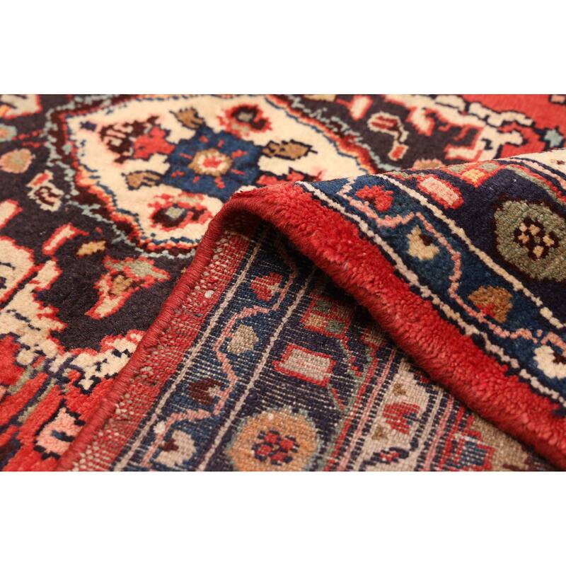 ECARPETGALLERY Hand-knotted Andelz Light Red Wool Rug - 3'5 x 6'5