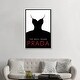 preview thumbnail 7 of 10, iCanvas "The Devil Wears Prada Minimalist Poster" by Popate Framed