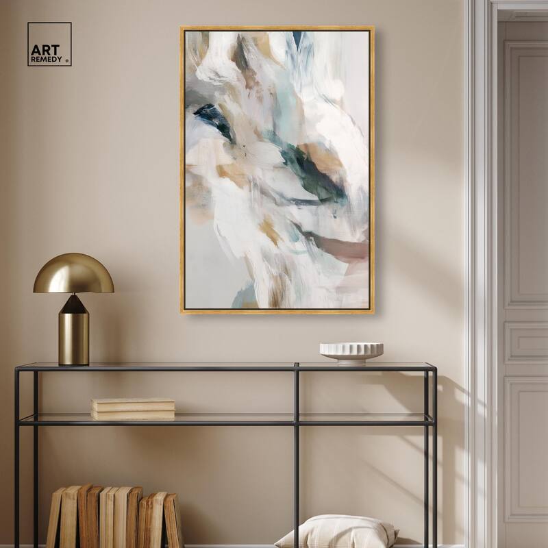 Whispering Colors II Canvas by Art Remedy