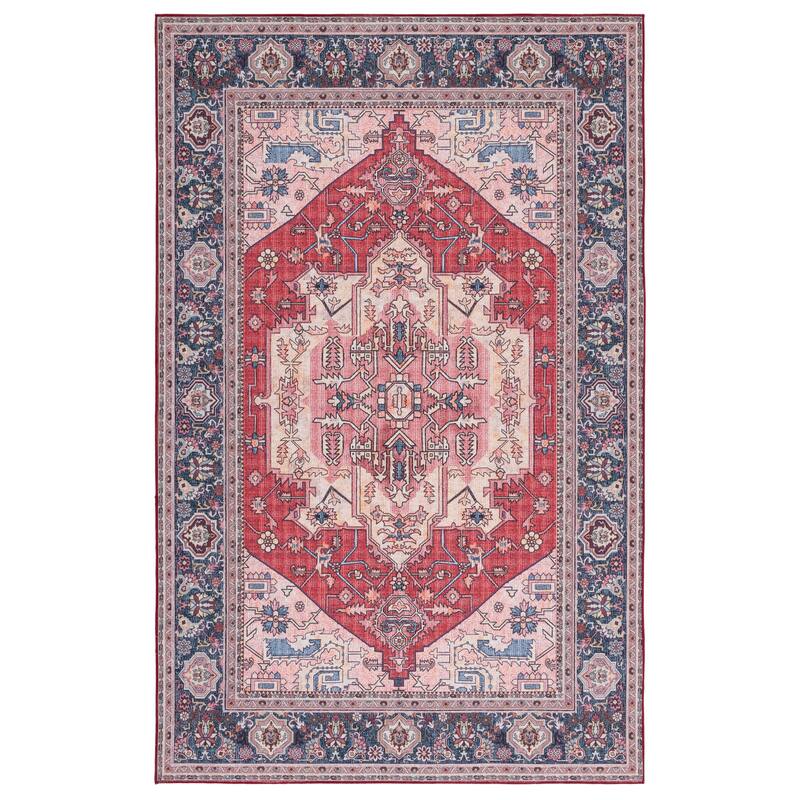 SAFAVIEH Tucson Machine Washable Slip Resistant Nevada Traditional Rug