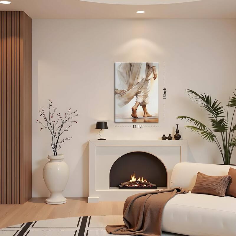 Jesus Canvas Wall Art, Christian Wall Decor