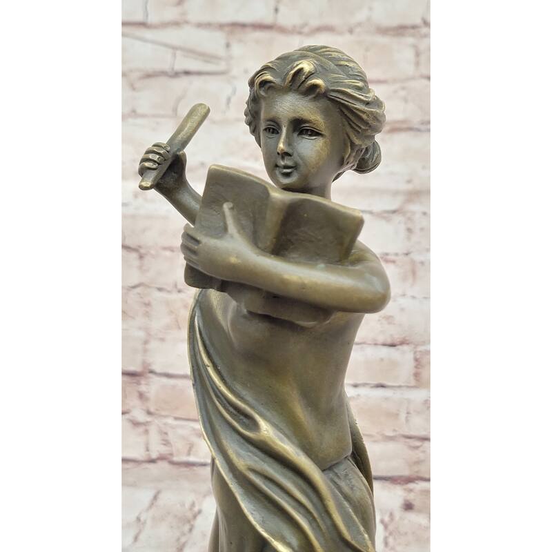 Athena Greek Goddess Mythological Figure Bronze Sculpture Original Art By Milo