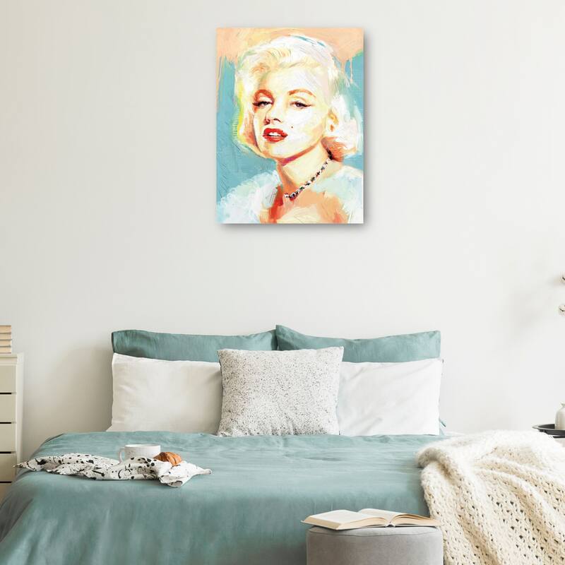 Norma Jeane By Studio Arts Canvas Art Print