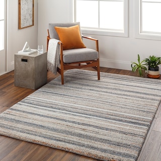 Artistic Weavers Kelebek Modern Striped Plush Area Rug