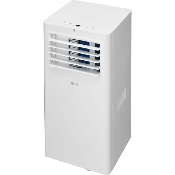 slide 2 of 16, LG 5,100 BTU (DOE) 115-Volt Portable AirConditioner with Dehumidifier Function andLCD Remote, 150 sq. ft.
