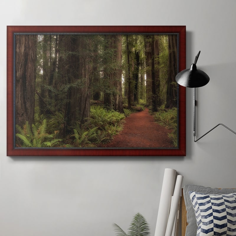 A Walk in the Woods I Premium Framed Canvas- Ready to Hang