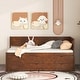 preview thumbnail 2 of 28, Twin Size Daybed with Drawers and Shelves