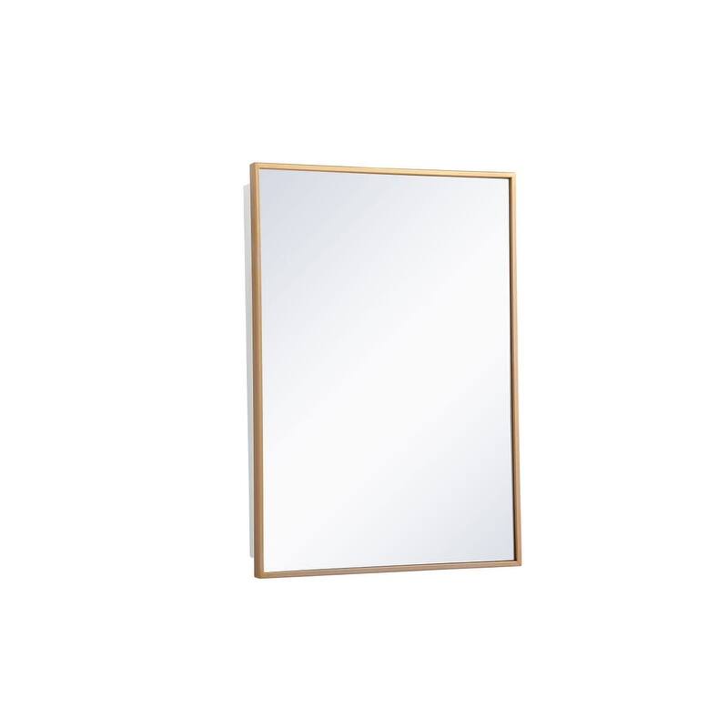 Elegant Lighting MR572028 Wyn 20" x 28" Framed Single Door Medicine