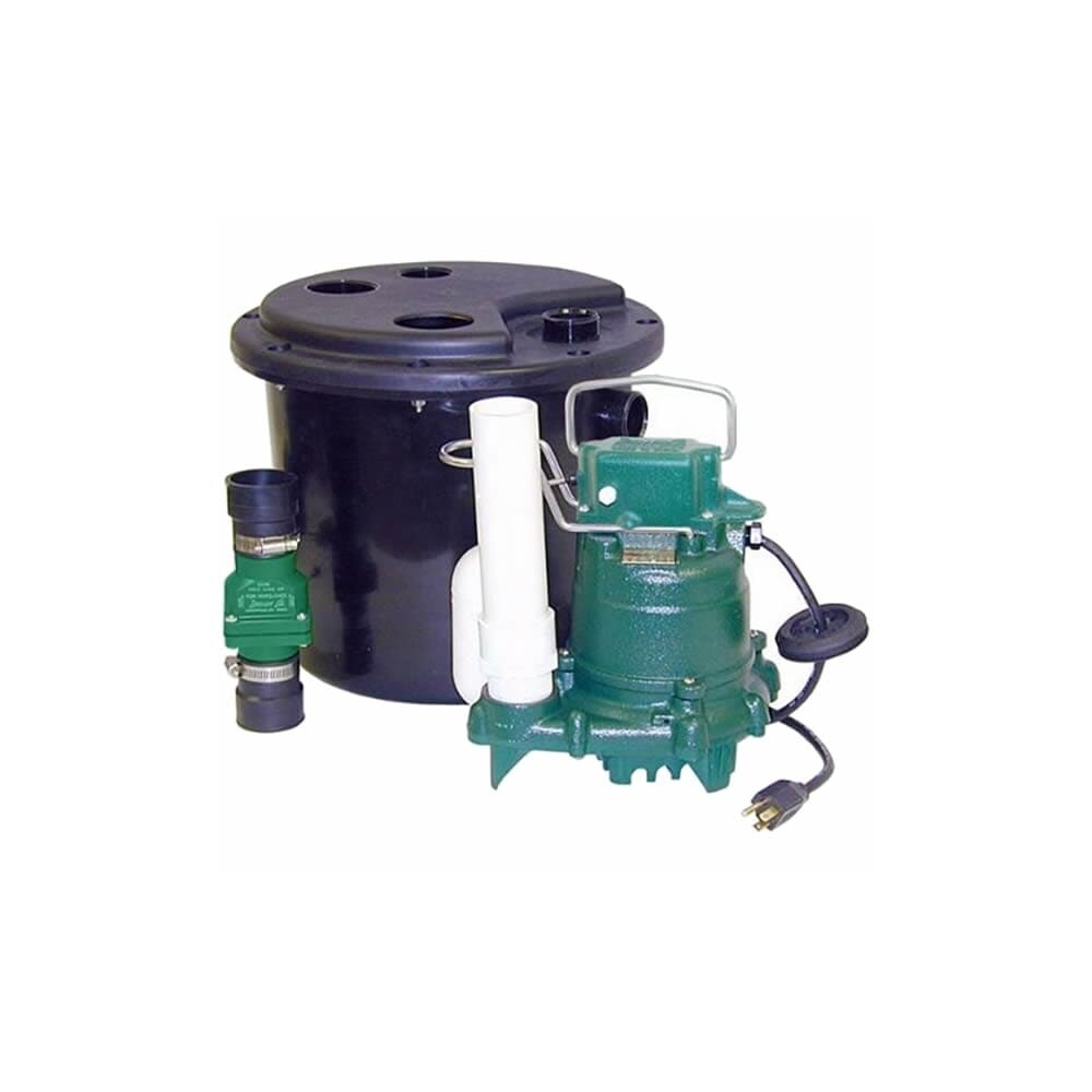 Zoeller 105 0001 1 3 Hp M53 Remote Sink Drain Pump System With Electric Overstock 16458033