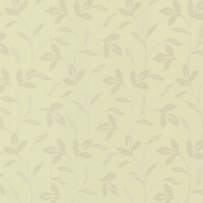 Brewster Cynthia Light Green Tonal Leaf Trail Wallpaper - 20.5in x 396in x 0.025in