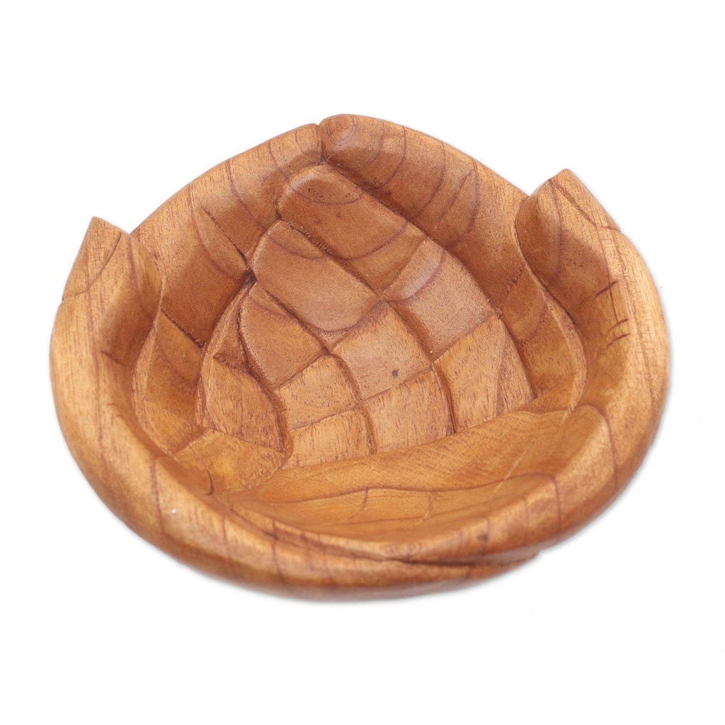 NOVICA Welcoming Hands, Wood catchall
