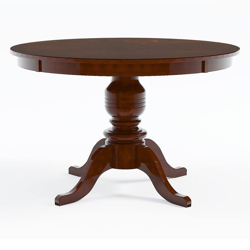 Wole Country Cherry Solid Wood 5-Piece Dining Set by Furniture of America