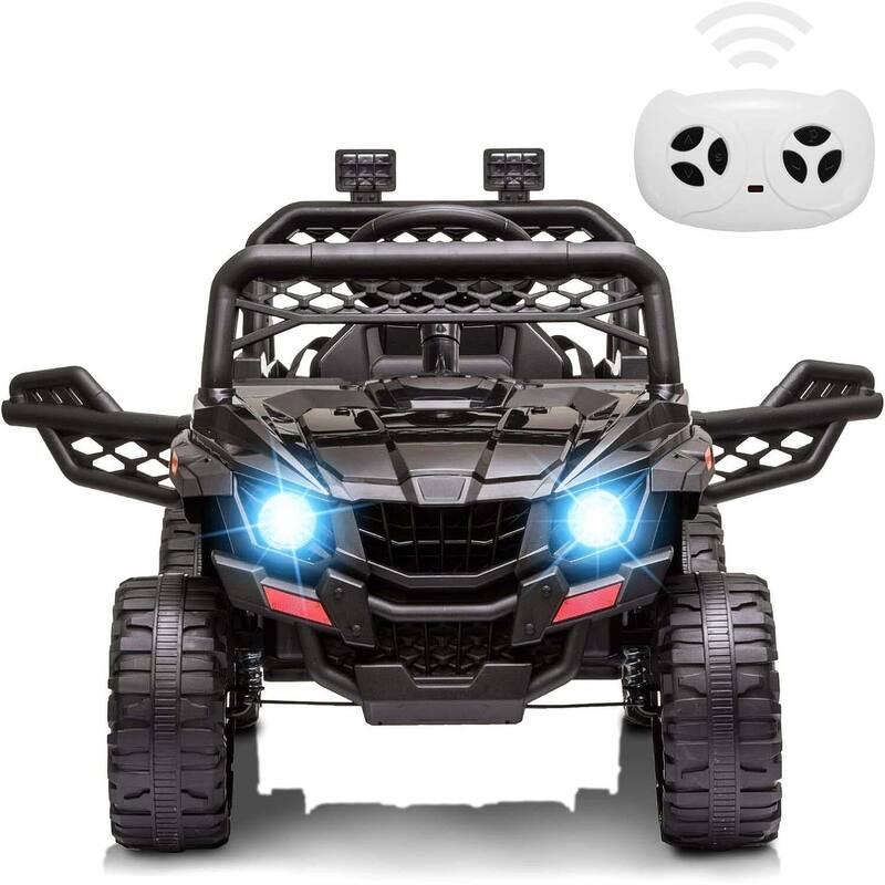 12V Kids Ride On Car Truck Parent Remote Contro Spring Suspension