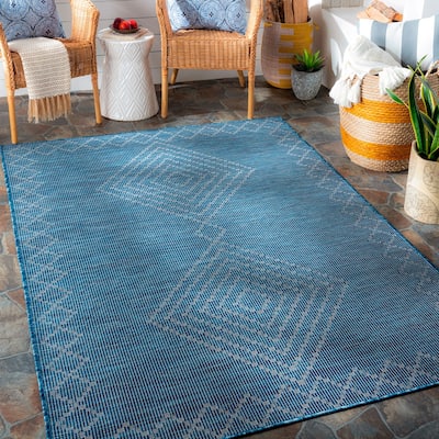 Artistic Weavers Benli Moroccan Tribal Outdoor Area Rug