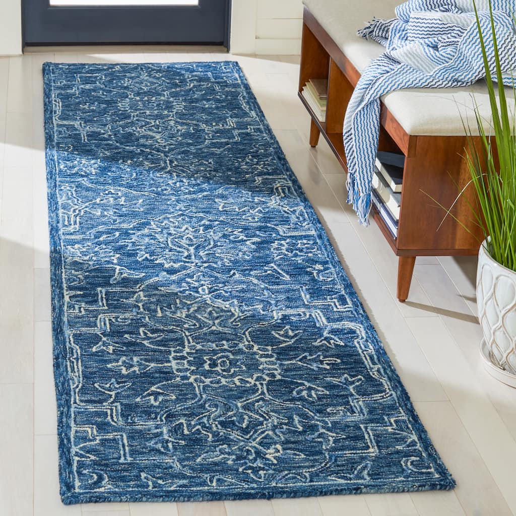 SAFAVIEH Handmade Metro Rabiye French Country Wool Rug