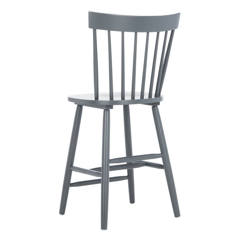 SAFAVIEH Biddie 24-inch Spindle Farmhouse Counter Stool (Set of 2) - 20" W x 21" D x 39" H - 20"W x 21"D x 39"H