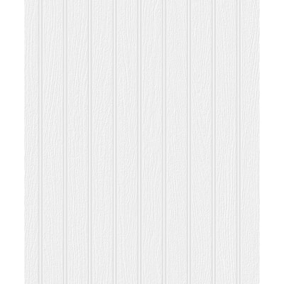 NextWall Faux Beadboard Paintable Peel and Stick Wallpaper - 20.9 in. W x 18 ft. L