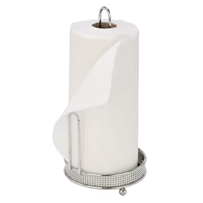 Kitchen Details Chrome Paper Towel Holder - 6.3" x 6.1" x 12.99"