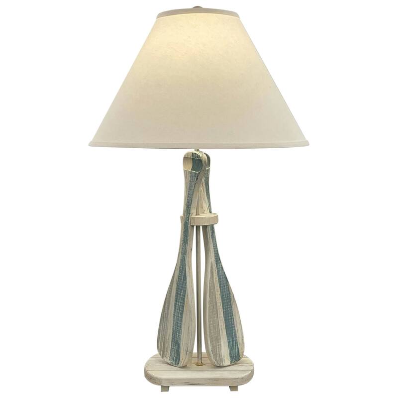Coastal 2-Paddle Table Lamp