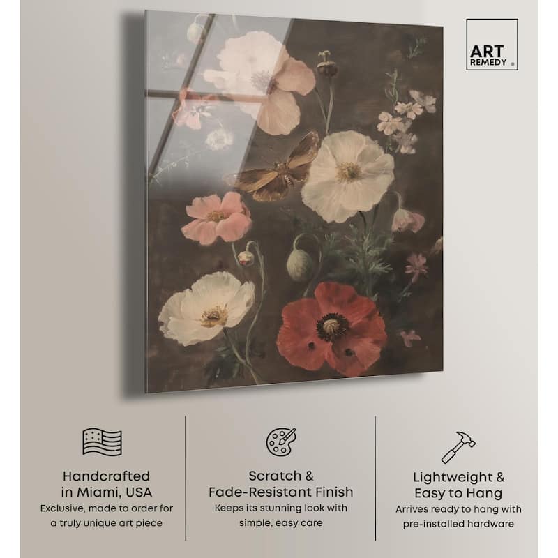 Vintage Botanicals II Acrylic by Art Remedy, Ready to Hang