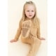 preview thumbnail 5 of 3, Breezy Bear Baby Footie Pajamas, 2-Way Zipper - Brown Sugar Brown Sugar - 0 - 3 Months