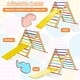preview thumbnail 6 of 7, Gymax 3-In-1 Wooden Folding Climber Set w/Reversible Ramp Height