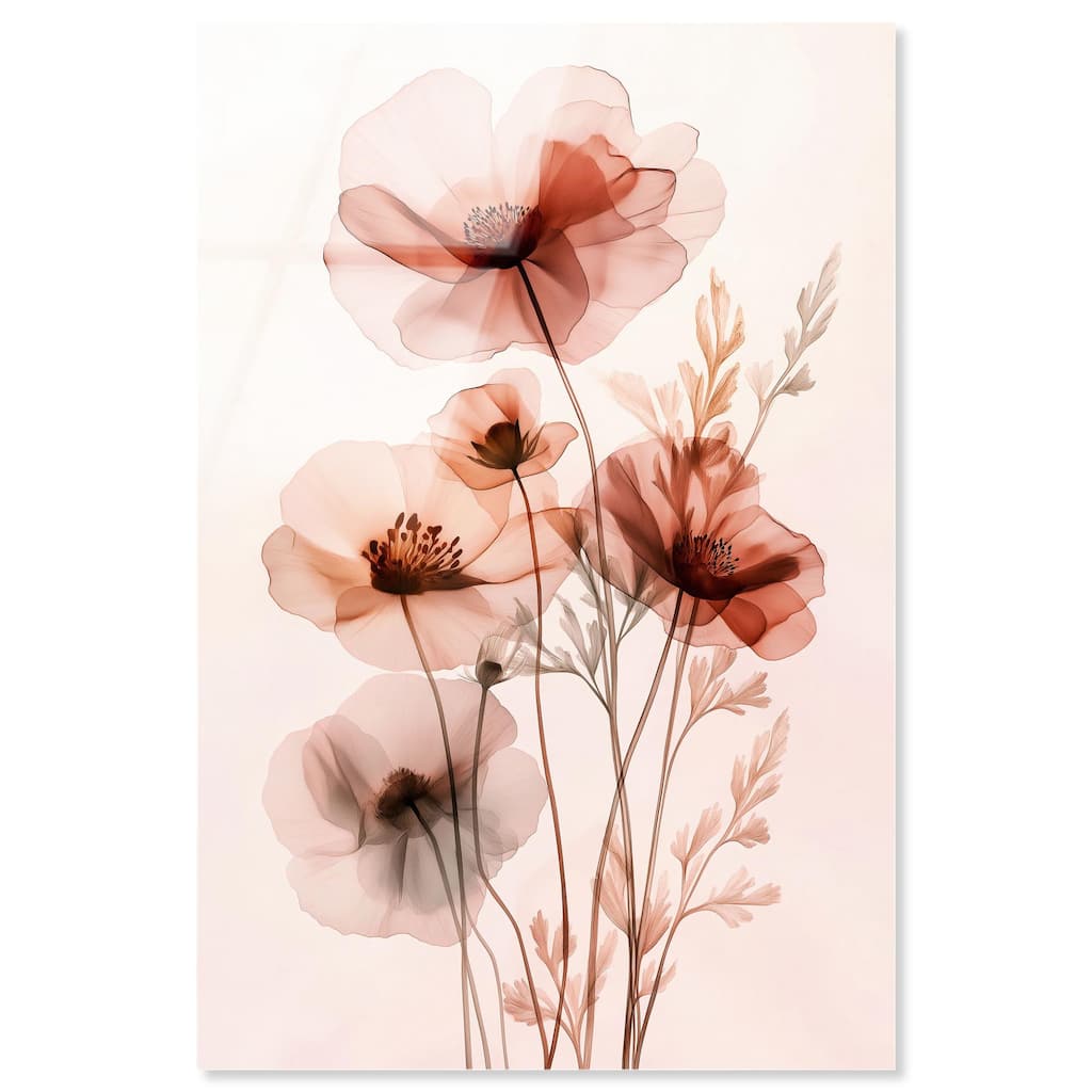 Petal Dye I Acrylic by Art Remedy, Ready to Hang