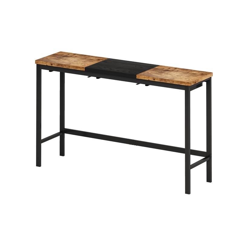 Convenient Hanging Stool Design Pub Table Set