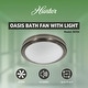 preview thumbnail 11 of 14, Hunter Bath Fan - Oasis Bath Ventilator With Light and Night Light